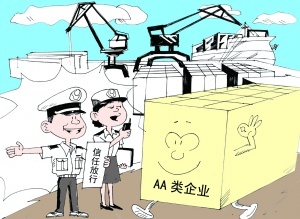 賽爾國(guó)貿(mào)、優(yōu)勝國(guó)貿(mào)成功申請(qǐng)AA類管理企業(yè)